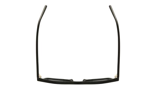 Lunettes de vue Alternance Femme Noir Papillonnante Alt26102 Dessus