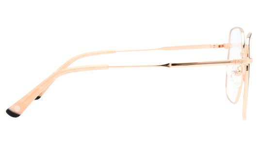 Lunettes de vue Siralya Femme Or Carré Sir2402 Droite