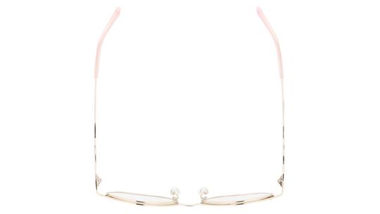 Lunettes de vue Baïa Femme Bleu Rectangle Baa2603 Dessus