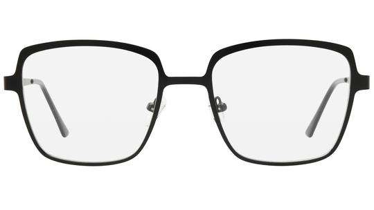 Lunettes de vue Alternance Femme Noir Carré Alt25110 Face
