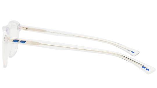 Lunettes de vue Citizen Mixte Transparent Rectangle Ctz2601 Gauche