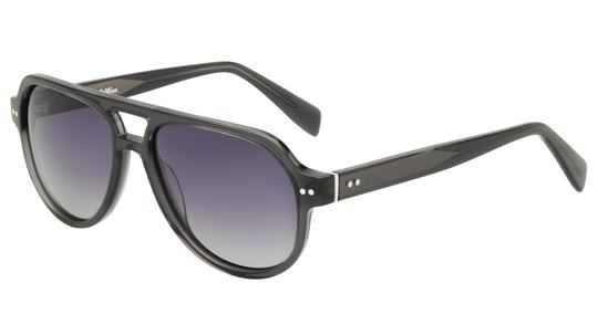 Lunettes de soleil Pol&Sun Homme Gris Aviateur Pos2607 Trois-Quart