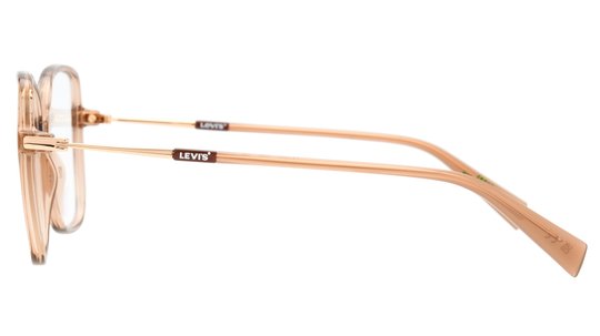 Lunettes de vue Levi's Femme Marron Carré Lv1075 Gauche