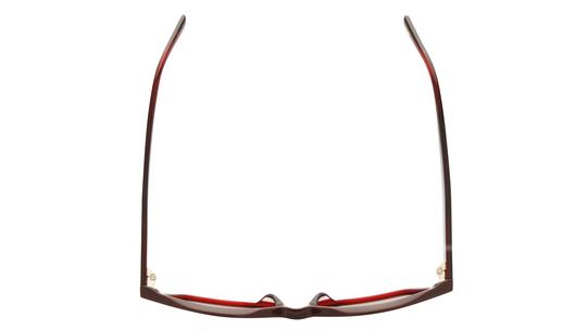 Lunettes de soleil Pol&Sun Femme Rouge Papillonnante Pos2601 Dessus