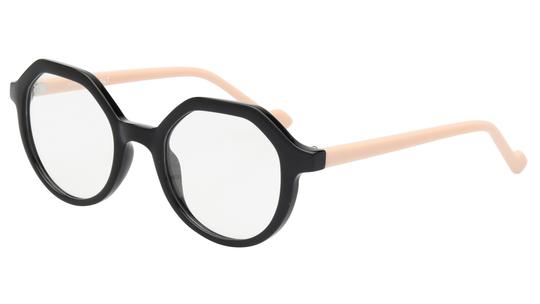 Lunettes de vue Alternance Femme Noir Carré Alt25113 Trois-Quart
