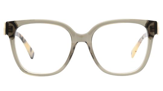 Lunettes de vue Longchamp Femme Vert Rectangle LO2745N Face