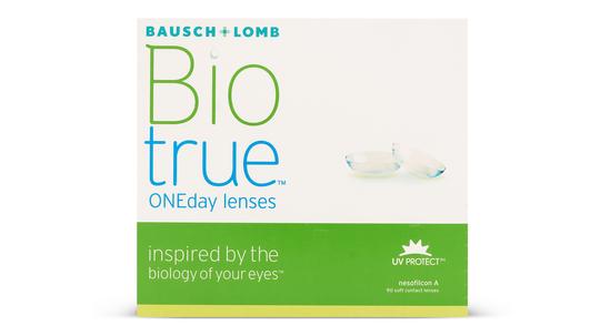 Lentilles de contact Biotrue One Day Boîte de 90