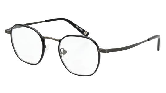 Lunettes de vue L'Atelier du Faubourg Homme Noir Carré Adf2504 Trois-Quart