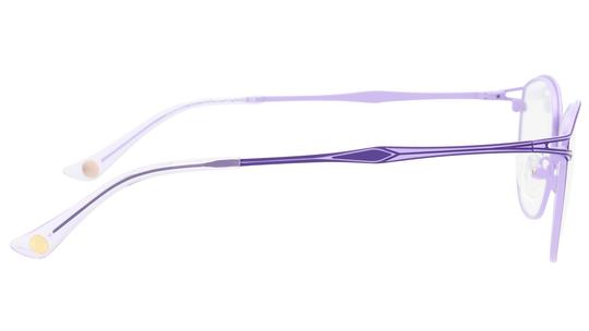 Lunettes de vue Baïa Femme Violet Papillonnante Baa2601 Droite