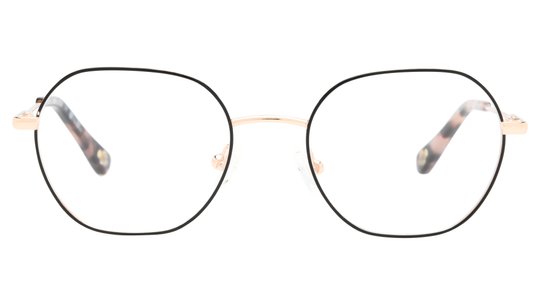 Lunettes de vue têtes à TETES Enfant Or Rectangle Tat2409E+ Face