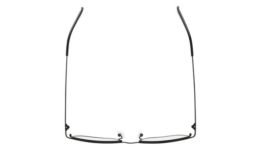 Lunettes de vue Alternance Femme Noir Papillon Alt25115 Dessus