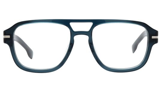 Lunettes de vue Boss Homme Bleu Aviateur Boss1854/G Face