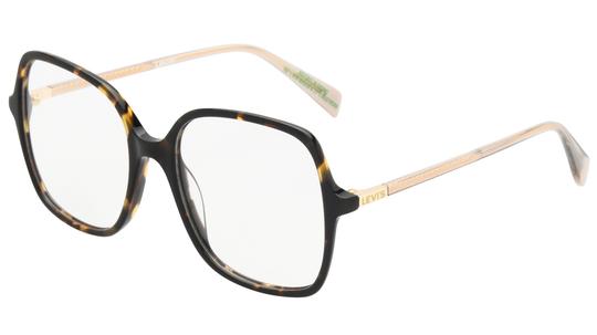 Lunettes de vue Levi's Femme Ecaille Carré lv1107 Trois-Quart