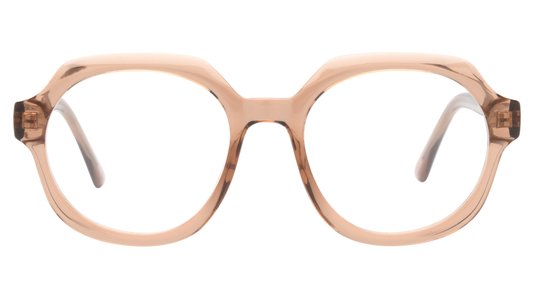 Lunettes de vue têtes à TETES Femme Marron Carré Tat2401 Face