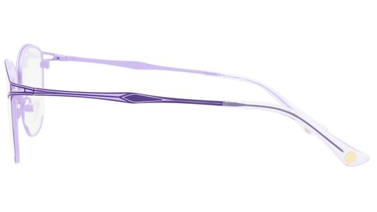 Lunettes de vue Baïa Femme Violet Papillonnante Baa2601 Gauche