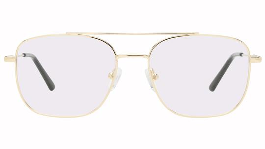 Lunettes de vue têtes à TETES Homme Or Aviateur tat2602 Face