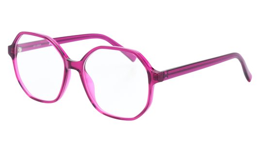 Lunettes de vue Alternance Femme Rose Carré alternance Trois-Quart