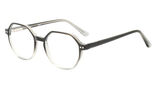 Lunettes de vue Alternance Enfant Noir Carré Alt24109 Trois-Quart