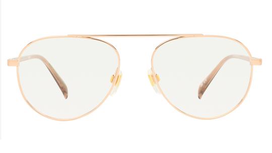 Lunettes de vue Levi's Femme Or Aviateur Lv1099 Face