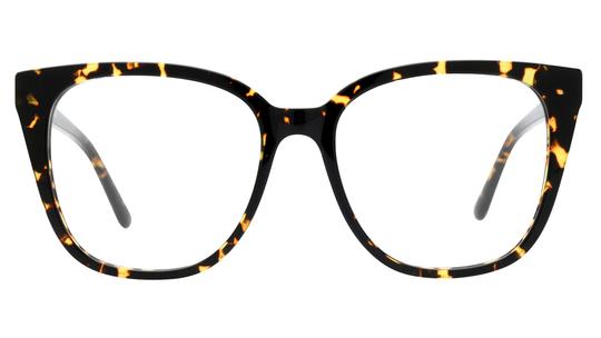 Lunettes de vue La Paresseuse Femme Ecaille Ronde Par2603 Face