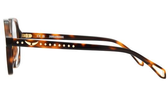 Lunettes de vue Zadig & Voltaire Femme Ecaille Carré vzv443 Gauche