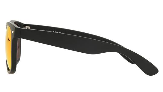 Lunettes de soleil VIP Mixte Noir Wayfarer vip2507 Gauche