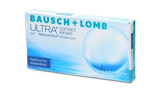 Lentilles de contact Ultra Multifocal for Astigmatism Low Boîte de 6