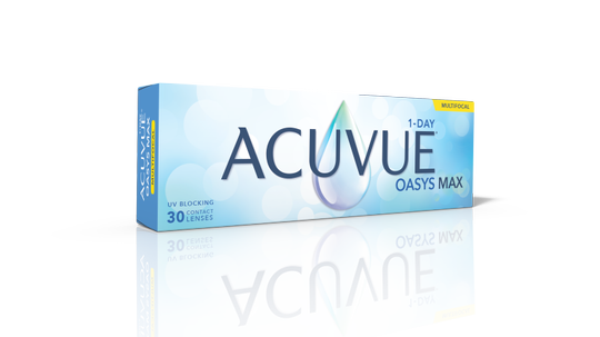 Lentilles de contact 1 Day Acuvue Oasys Max Multifocal Low Boîte de 30