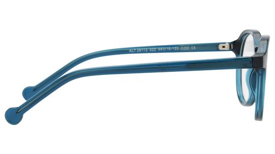 Lunettes de vue Alternance Enfant Bleu Pantos alt26112 Droite