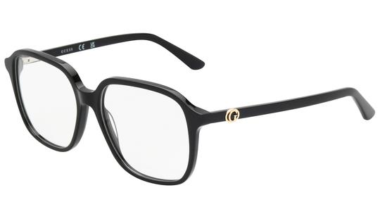 Lunettes de vue Guess Femme Noir Carré GU50309 Trois-Quart