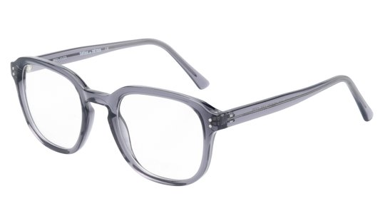 Lunettes de vue têtes à TETES Homme Gris Rectangle Tat2406 Trois-Quart