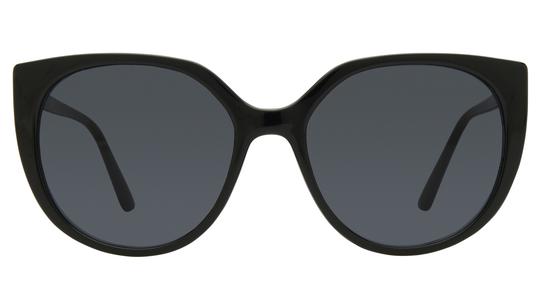 Lunettes de soleil Alternance Femme Noir Papillonnante Alt25201 Face