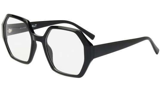 Lunettes de vue Alternance Femme Noir Carré Alt25106 Trois-Quart
