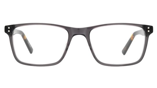 Lunettes de vue L'Atelier du Faubourg Homme Gris Rectangle adf2502 Face