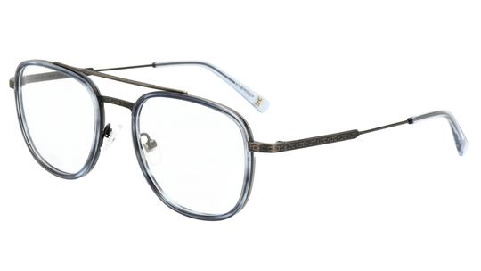 Lunettes de vue L'Atelier du Faubourg Homme Gris Aviateur Adf2503 Trois-Quart