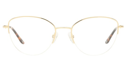 Lunettes de vue Vetyver Femme Or Papillon Ve2401F Face