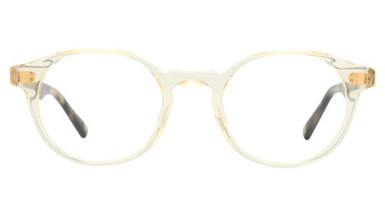 Lunettes de vue L'Atelier du Faubourg Homme Jaune Pantos Adf2501 Face
