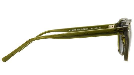 Lunettes de soleil Alternance Mixte Transparent Rectangle Alt26202 Droite