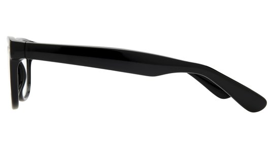 Lunettes de vue Alternance Mixte Noir Wayfarer Alt25104 Gauche