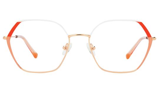Lunettes de vue Lunatic Femme Rose Carré Lun2407 Face