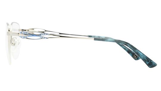 Lunettes de vue Vetyver Femme Argent Papillon Ve2502F Gauche