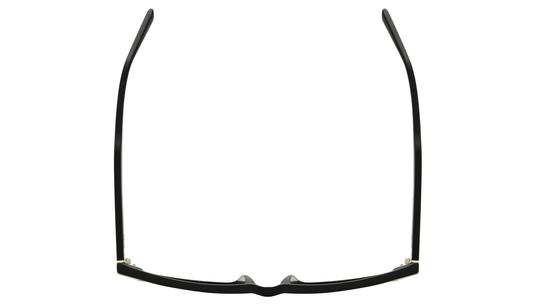 Lunettes de soleil Pol&Sun Homme Noir Rectangle Pos2511 Dessus