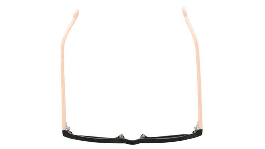 Lunettes de vue Alternance Femme Noir Carré Alt25113 Dessus