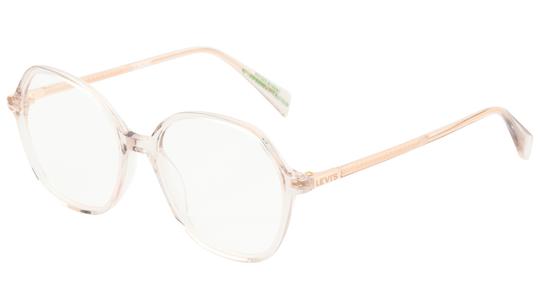 Lunettes de vue Levi's Femme Marron Ronde lv1106 Trois-Quart