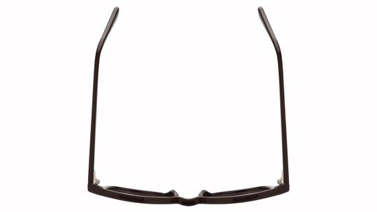Lunettes de vue Alternance Femme Rouge Carré alt26107 Dessus