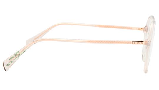 Lunettes de vue Levi's Femme Marron Ronde lv1106 Droite