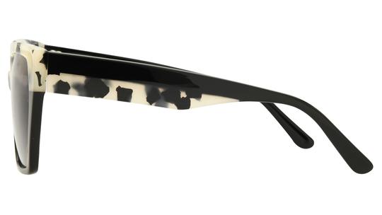 Lunettes de soleil Pol&Sun Femme Noir Papillonnante Pos2601 Gauche