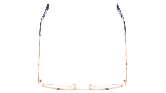 Lunettes de vue Baïa Femme Violet Papillon Baa2405 Dessus