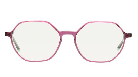 Lunettes de vue Lunatic Femme Transparent Carré Lun2408 Face