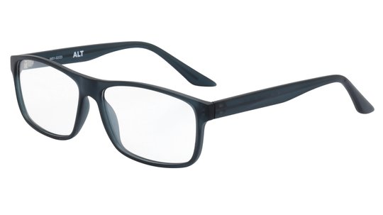 Lunettes de vue Alternance Homme Bleu Rectangle Alt23105 Trois-Quart